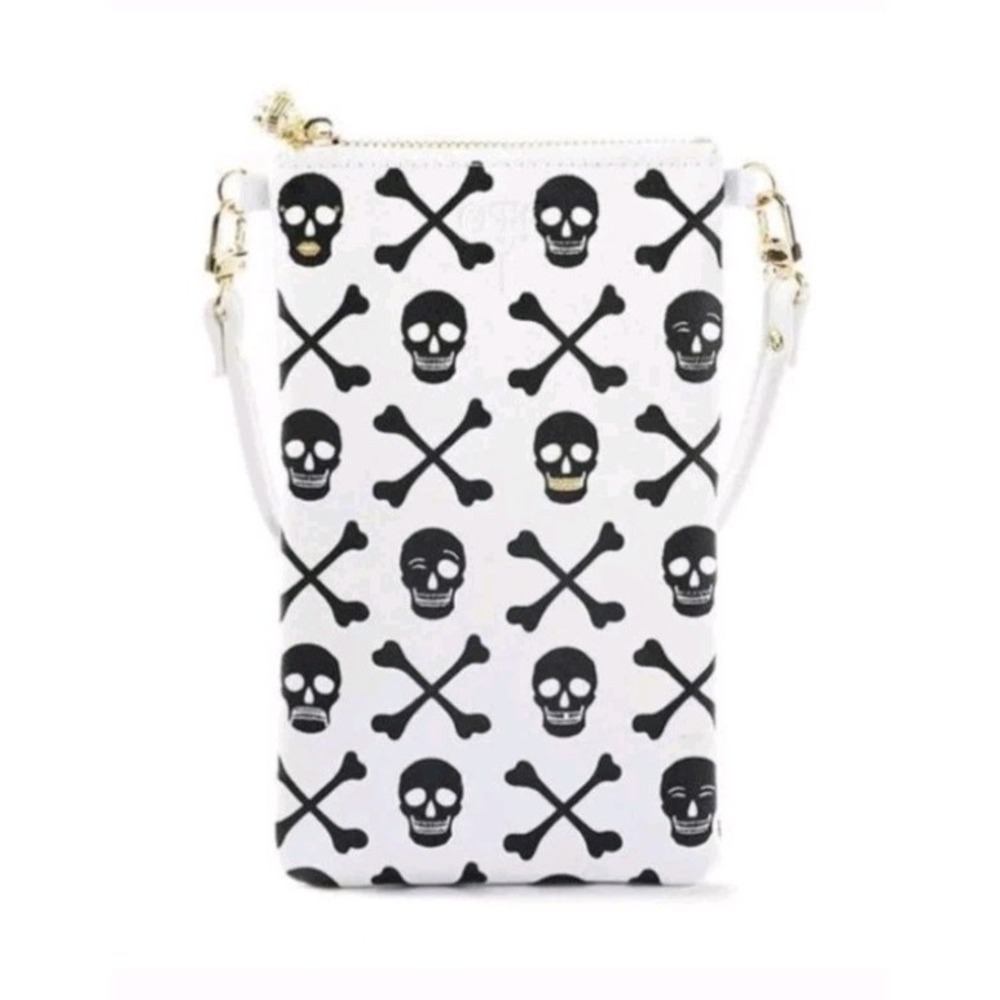 OTG 247 Skull Purse Black‎ And White Crossbody Twenty Four Seven Handbag